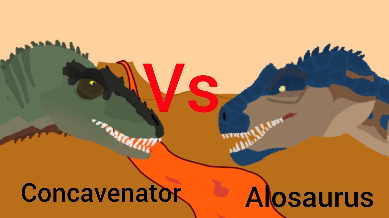 Torneo de batallas de dinosaurios/s2/ final concavenator vs alosaurus 