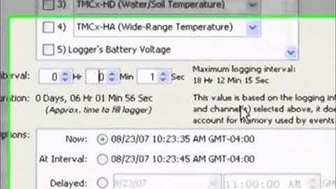 Demo How to Launch a Data Logger LAB