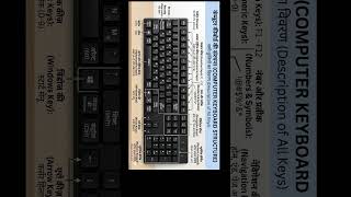 keyboard structure|keyboard all keys #lekhpal #computer #keyboard #trending #viral #viralvideo