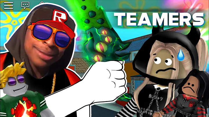 ROBLOX Murder Mystery 2 TEAMERS Funny Moments (MEM...