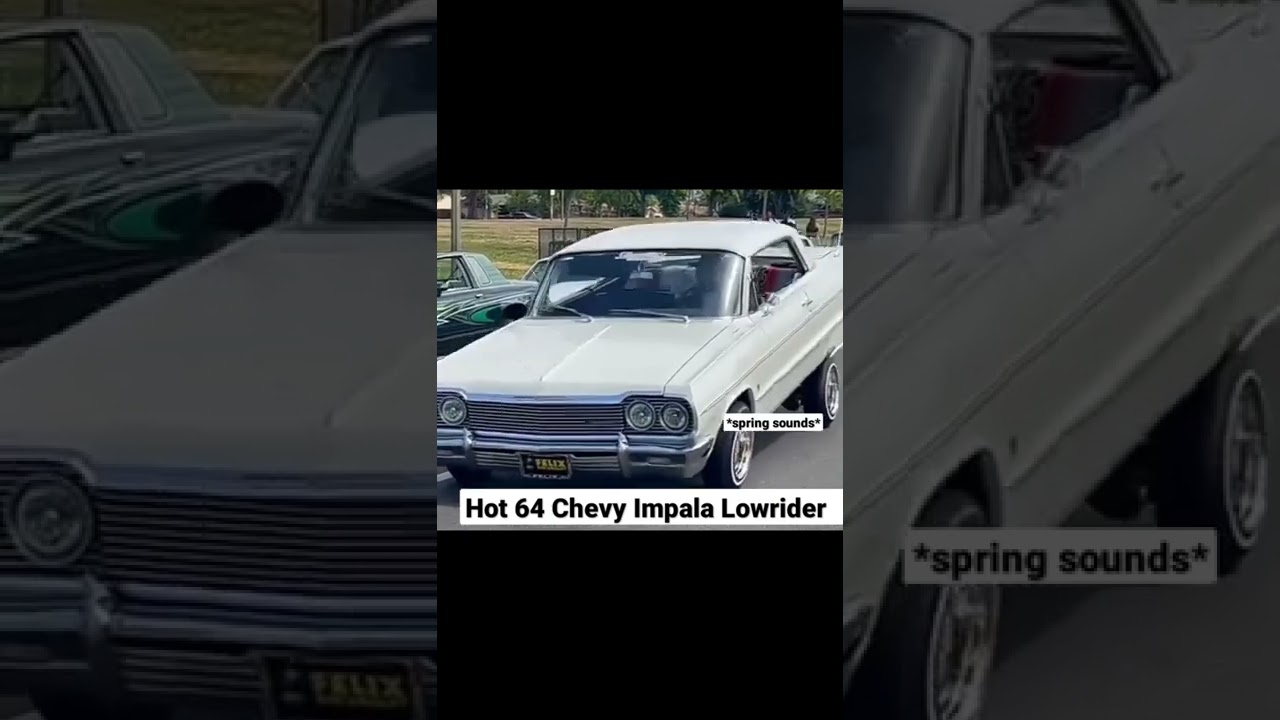 White 1964 Impala Hitting Switches 