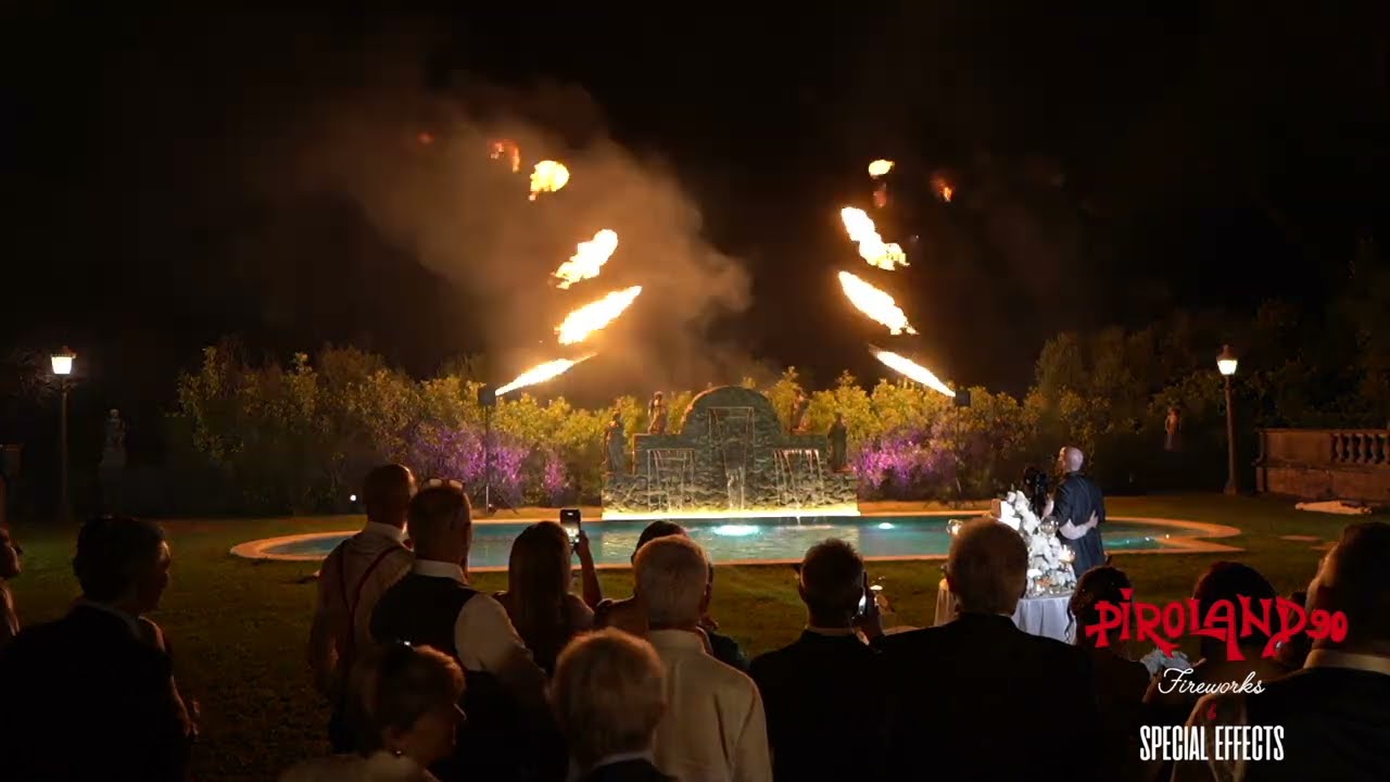 Piroland 90 -  Piromusicale con Fiamme