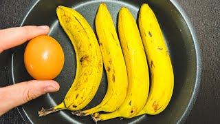 Just Add Eggs With Bananas Its So Delicious / Simple Breakfast Recipe