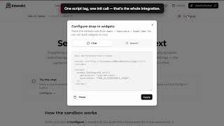 Add AI Search & Chat to Any Site in 2 Lines — Interakt