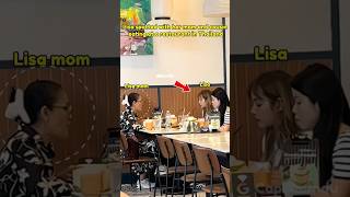 Lisa Seen Having Dinner With Her Mom And Cousin In Thailand