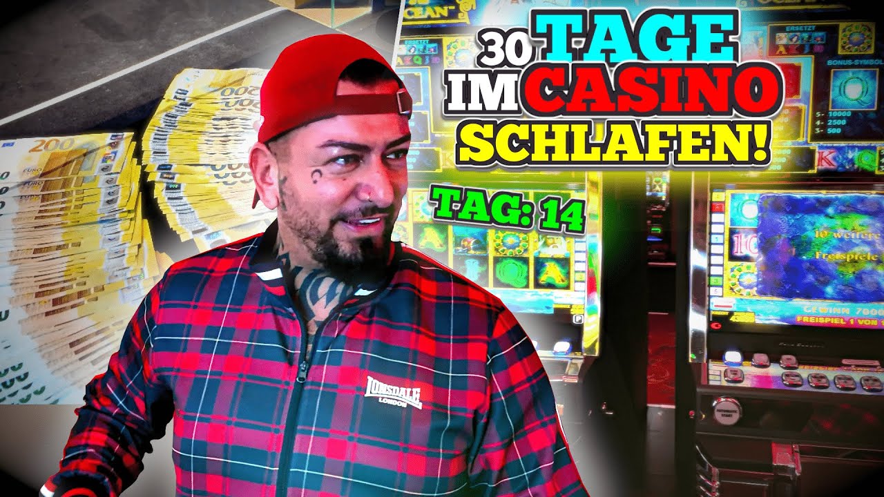 30 Tage in SPIELO schlafen!🤑– Tag 14 : DAS hab ich NOCH NIE GESEHEN!😵 #VLOG