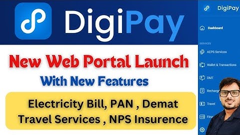 New Digipay Web Portal Launch I Digipay Web portal Live 2024 I Digipay New Update I CSC New Portal
