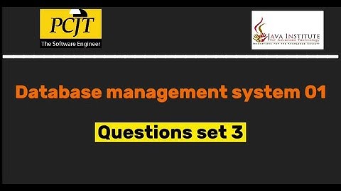 Task 3 | Data Base Management System | Java Institute