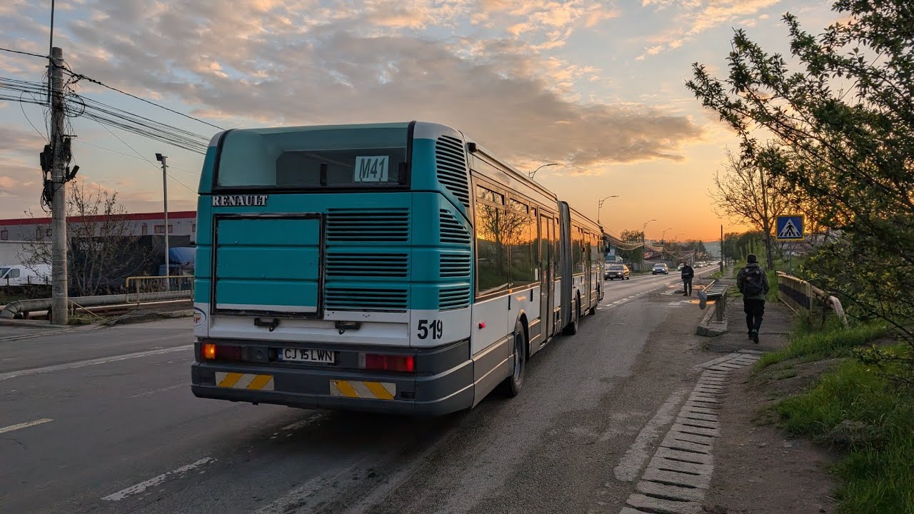 Autobuz Renault Agora L #519 (ex RATP Paris 1627)