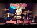 YUNGBLUD acting like that (Feat. Machine Gun Kelly Drum cover