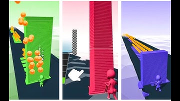 stack colors - stack colors max level evolution! stack colors hack! all levels in stack colors!