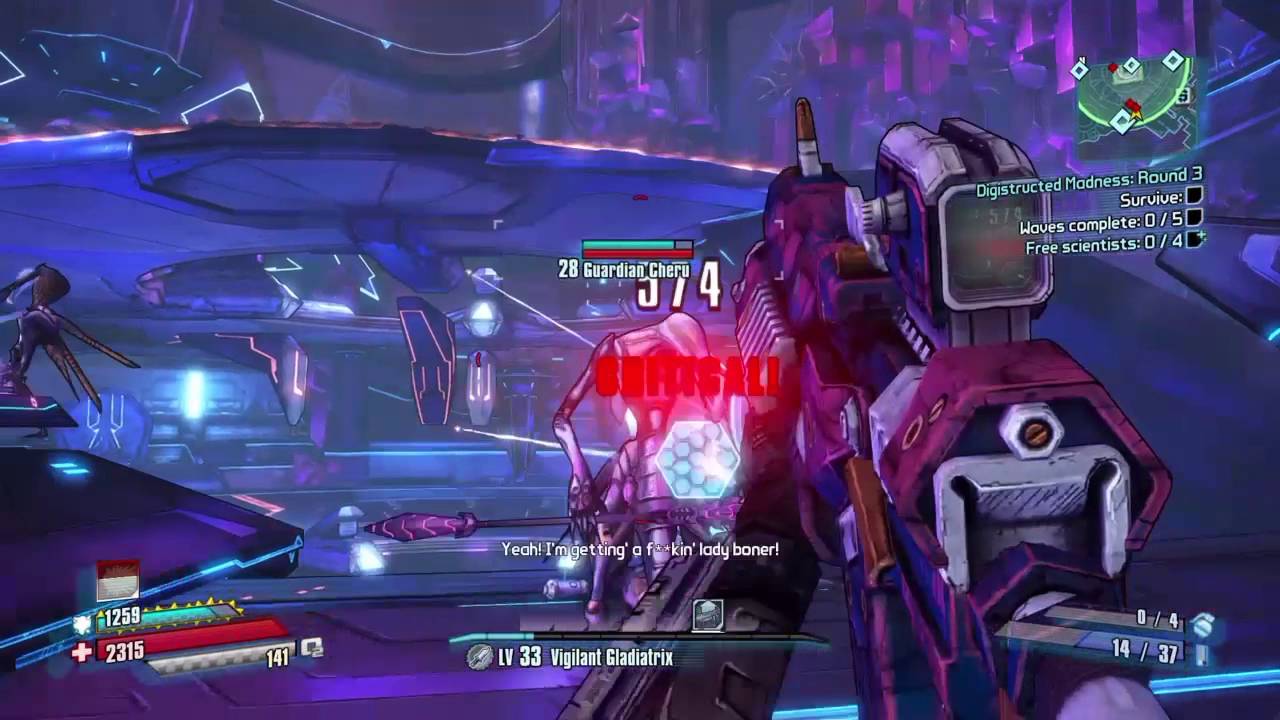 Boganella Talking Shotgun-Borderlands Pre Sequel - YouTube