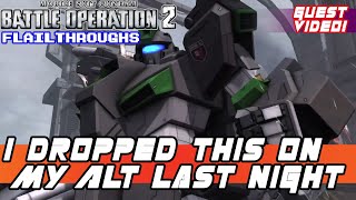 Gundam Battle Operation 2 Guest Video: Mass Production ZZ Gundam Does It All