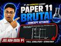 🔥 JEE Advanced 2020 Paper 1 Chemistry — BRUTAL Concept Attack! 😱 Paper 11