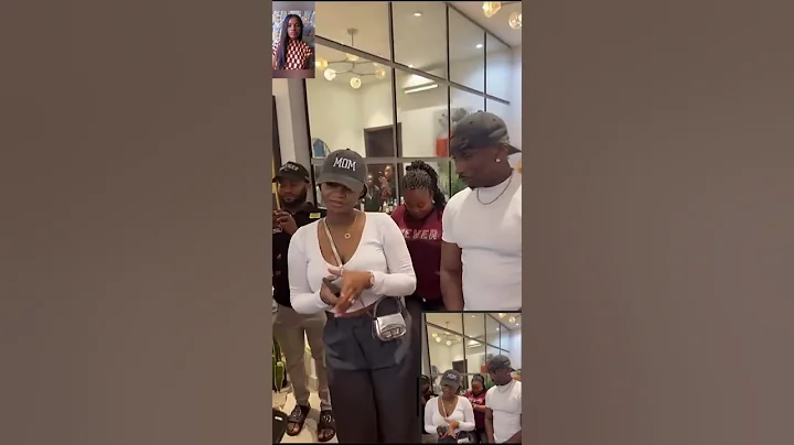 Nollywood Actress, Priscilla Ojo & her husband Juma Jux super excited to be back home.cute couple.