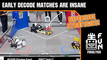 🤖 Early DECODE Matches are INSANE  | FTC FUNalysis