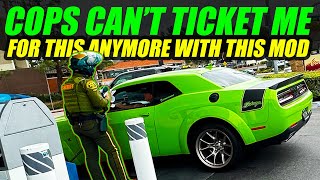 COPS WILL HATE THIS MOD ON MY DODGE CHALLENGER - NO MORE STUPID TICKETS