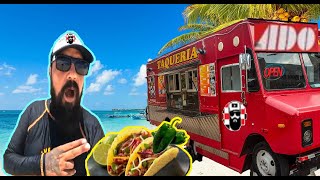 STOP!! A Taco Is Not a Sandwich | Beach Walk Playa Delfines | SARGASSUM Update |  TACO TIME at ADO