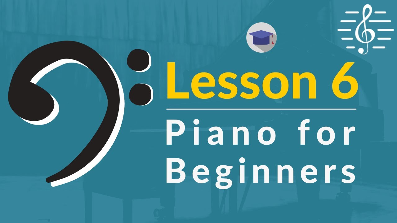 Play Piano - Lesson 6 (Getting Started with the Bass Clef) music matters faithless