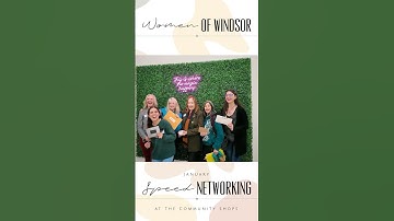Women of Windsor January 2025 Speed Networking Event | Service Demo | Sundog Studios Post-Production