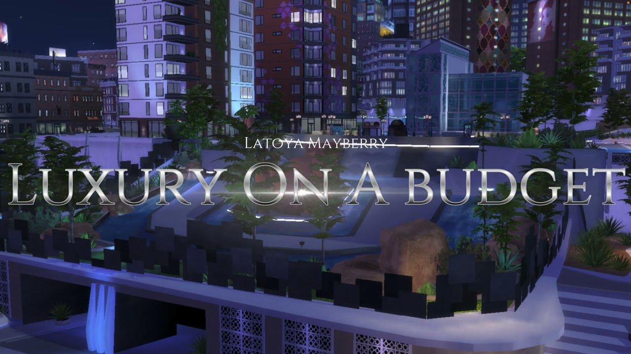 LUXURY ON A BUDGET TRAILER 🔑🏡| THE SIMS 4