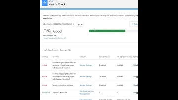How to identify and fix potential issues in security settings?