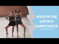 WEEK IN THE LIFE OF A DANCE MAJOR (SHOW WEEK EDITION)/ POINT PARK UNIVERSITY