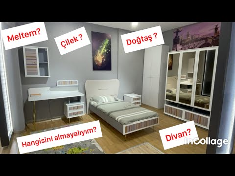 2022 Genç odası meltem mobilya detaylı inceleme (2022 de çıkan son modeller dahil) 3.bölüm