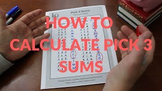 How To Calculate Pick 3 Sums