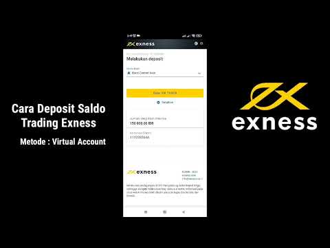 Mudah Depo / Deposit untuk Trading Forex Gold di akun Exness dijamin Profit