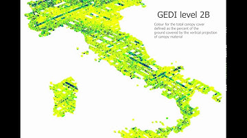 GEDI data availability in Italy