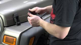 Fishbone Offraod | Windshield Light Mounting Brackets | FB21031 |  Installation | Morris 4x4