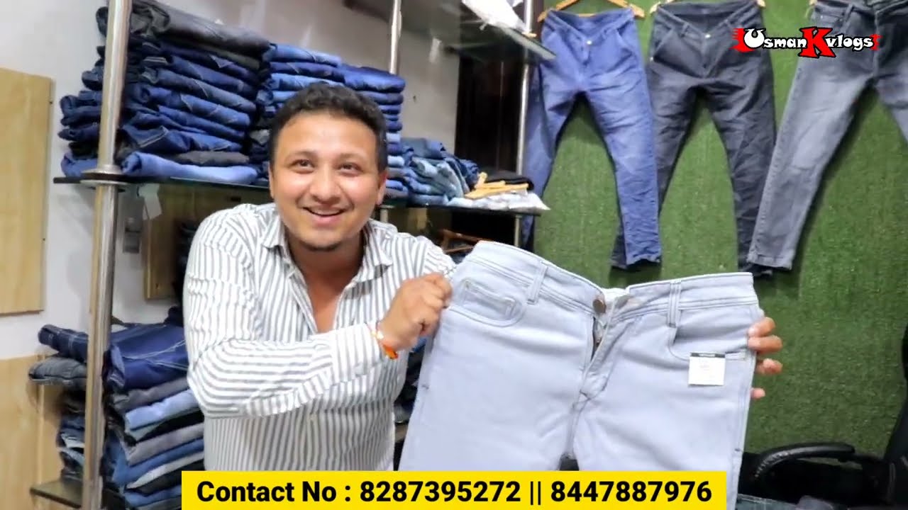 Cheap Price Jeans in Delhi | Tank Road Jeans market || Branded Jeans -  YouTube