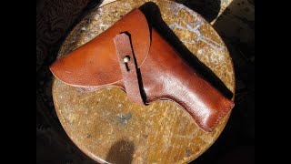 webley air pistol holster build