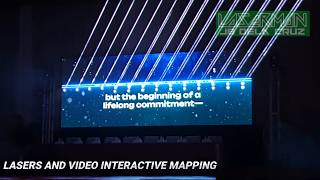 Laser Video Mapping shows at the PICC Plenary Hall! OATH TAKING NEW CPA Philippines PICPA