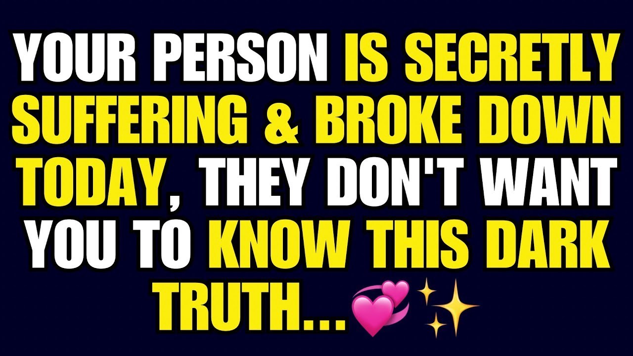 Your Person Is Secretly Suffering & Broke Down Today, They Don't Want You To Know The Truth...