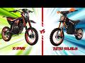 X1 Spark VS Tuttio Soleil01 | Fat Tire Electric Dirt Bike Showdown