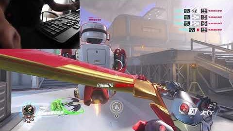 MOUSE & KEYBOARD ON CONSOLE PART 2 WITH HANDCAM (OVERWATCH)