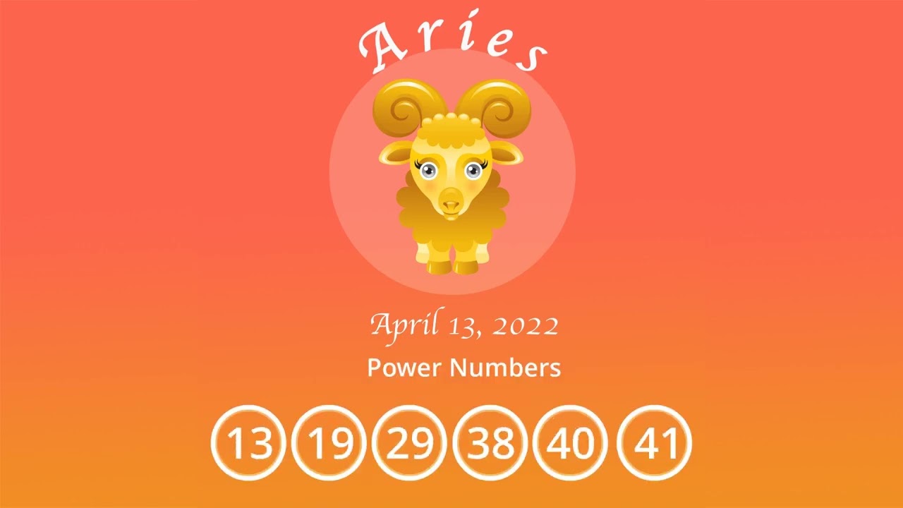 Aries horoscope for April 13, 2022 YouTube