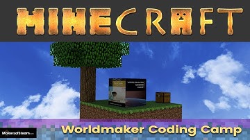 Minecraft Worldmaker Coding Camp