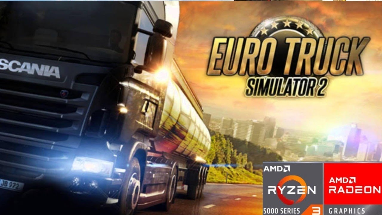 Euro Truck Simulator 2 Ryzen 3 5300U Gaming Test 2026