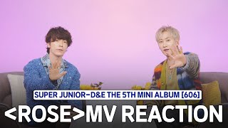 [SUB] SUPER JUNIOR-D\u0026E THE 5TH MINI ALBUM [606] 'ROSE' MV REACTION