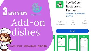 Know Step by step process to add-on your menu or  for modification!🤓 @SayNoCash screenshot 4