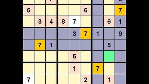 How to Solve New York Times Sudoku Hard August 23, 2021