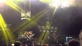 Slayer - Seasons in the Abyss - Mayhem Fest - Darien Lake, NY  August 1, 2012