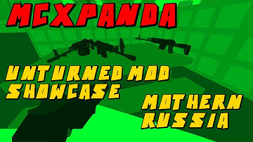 Unturned 3.0 Gun Mod | Mothern Russia Gun Pack