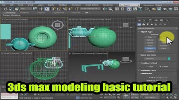 3ds max 2018 modeling Basic tutorial in Urdu for beginners and professional