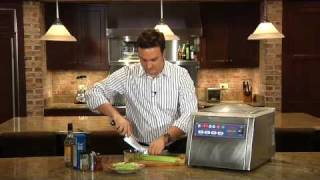 Rapid pickling with a chamber vacuum sealer