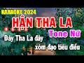 Hận Tha La Karaoke Tone Nữ ( Am ) Nhạc Sống Dễ Hát | Trọng Hiếu