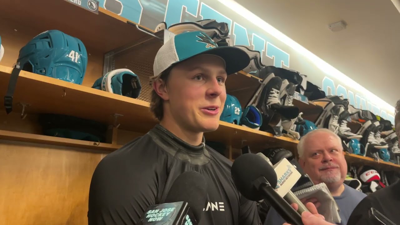 Stenberg on Birthday, Says Parents Coming for His NHL Debut | San Jose Sharks Practice (9.30.26)